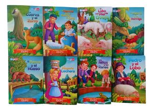 Compra Coleccion Las Increibles Mini-fabulas De Esopo 8 Titulos Bbigl2212 en click.gt