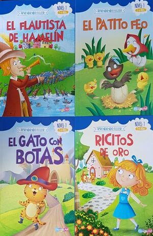 Compra Aprendiendo A Leer Nivel 1 (flautista De Hamelin,patito Feo,gato Con Botas, Ricitos De Oro) Bbpeg2024 en click.gt