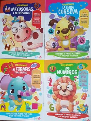 Compra Aprende Letras Y Numeros (4 Modelos) Badar4110 en click.gt