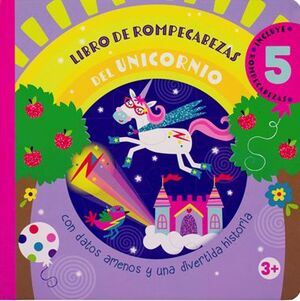 Portada del libro LIBRO DE ROMPECABEZAS DEL UNICORNIO - Compralo en Aristotelez.com