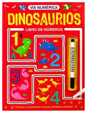 Dinosaurios. Libro Interactivo Víia Numerica. Aristotelez.com, La tienda en línea más completa de Guatemala.