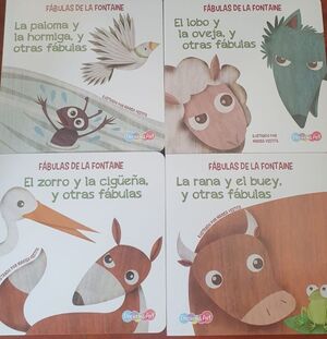 Portada del libro FABULAS DE LA FONTAINE 20 PAG 4 MOD BBWSK0011 - Compralo en Aristotelez.com