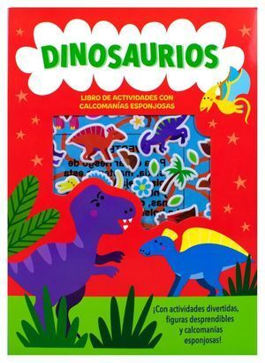 Dinosaurios: Libro Actividades Con Calcomanías Esponjosas. Compra hoy, recibe mañana a primera hora. Paga con tarjeta o contra entrega.
