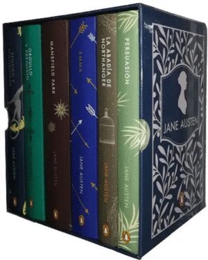 Estuche Jane Austen 6 Libros (sentido Y Sensibilidad, Orgullo Y Prejuicio, Mansfield Park, Emma, La Abadia De Northanger, Persuasion). No salgas de casa, compra en Aristotelez.com