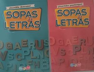 Libro Pasatiempo Sopas De Letras 2 Titulos Surtidos Bpvst3259. Aprovecha y compra todo lo que necesitas en Aristotelez.com.