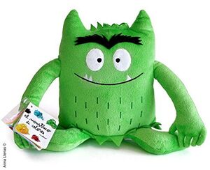 Portada del libro MONSTRUO DE COLORES: PELUCHE VERDE - Compralo en Aristotelez.com