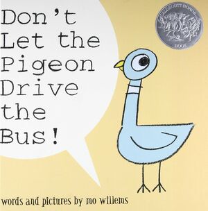Portada del libro DON'T LET THE PIGEON DRIVE THE BUS! - Compralo en Aristotelez.com
