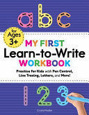 Compra My First Learn-to-write Workbook en click.gt