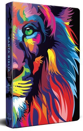Compra Biblia Rvr 1960 Letra Grande, Tamaño Manual, Tapa Dura León De Juda Arcoíris en click.gt