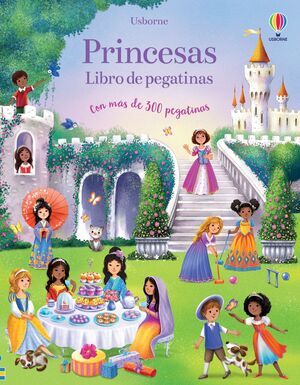 Portada del libro PRINCESAS LIBRO DE PEGATINAS - Compralo en Aristotelez.com