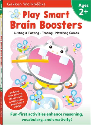 Portada del libro PLAY SMART: BRAIN BOOSTERS AGE 2+ - Compralo en Aristotelez.com