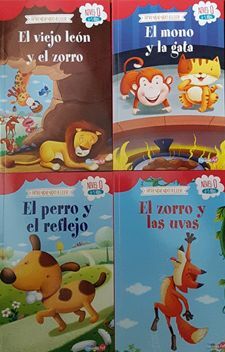 Compra Aprendiendo A Leer Nivel 0 ( El Mono Y La Gata-el Viejo Leon Y El Zorro-el Perro Y El Reflejo-el Zorro Y Las Uvas)bbpeg2029 en click.gt