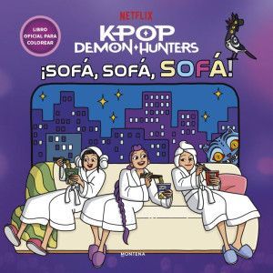 K-pop Demon Hunters ¡ Sofá, Sofá, Sofá !. Libro Oficial Para Colorear ( Netflix ). Somos la mejor tienda en línea de Guatemala. Compra en Aristotelez.com