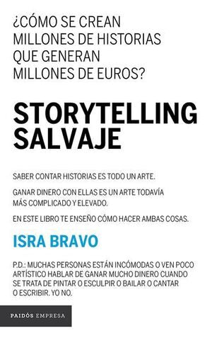 Storytelling Salvaje. No salgas de casa, compra en Aristotelez.com