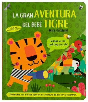 Compra Cuento Infantil Corto Con Lámpara Mágica: La Gran Aventura Del Bebé Tigre en click.gt