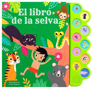 Compra El Libro De La Selva (libro Infantil Con 10 Sonidos) en click.gt