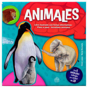 Libro Infantil Didáctico: Construye En 3d: Animales. Somos la mejor tienda en línea de Guatemala. Compra en Aristotelez.com