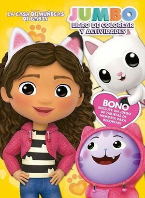 Compra La Casa De Muñecas De Gabby: Jumbo Libro De Colorear Y Actividades en click.gt