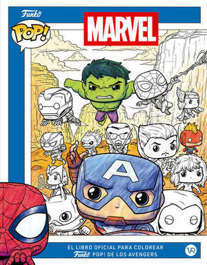 El Libro Oficial Para Colorear Funko Pop! De Los Avengers. Aristotelez.com, La tienda en línea más completa de Guatemala.
