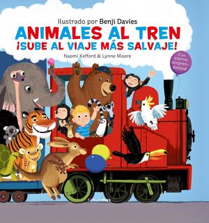 Portada del libro ANIMALES AL TREN - Compralo en Aristotelez.com
