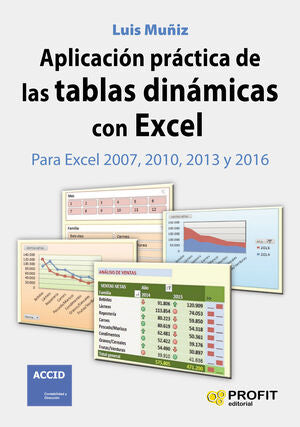 Compra Aplicación Práctica De Las Tablas Dinámicas Con Excel en click.gt