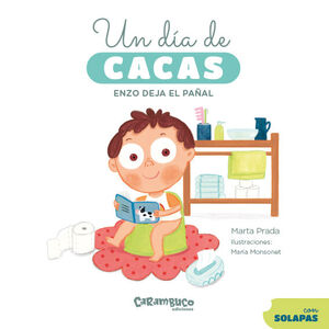 Portada del libro UN DÍA DE CACAS. ENZO DEJA EL PAÑAL - Compralo en Aristotelez.com