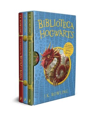 Portada del libro BIBLIOTECA HOGWARTS (ANIMALES FANTÁSTICOS Y DÓNDE ENCONTRARLOS EL QUIDDITCH A TRAVÉS DE LOS TIEMPOS LOS CUENTOS DE BEEDLE EL BARDO) - Compralo en Aristotelez.com