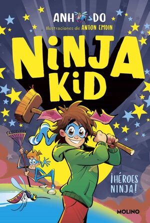 Portada del libro NINJA KID 10: HEROES NINJA - Compralo en Aristotelez.com