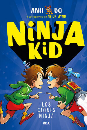 Portada del libro NINJA KID 5. LOS CLONES NINJA - Compralo en Aristotelez.com