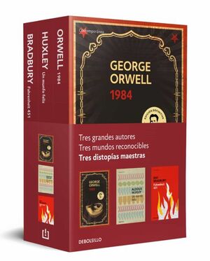 Compra Distopias Maestras (1984, Fahrenheit 451 Y Un Mundo Feliz) en click.gt