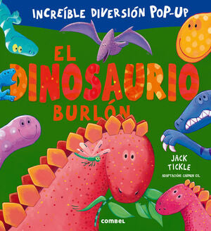 Portada del libro INCREIBLE DIVERSION POP UP: EL DINOSAURIO BURLÓN - Compralo en Aristotelez.com