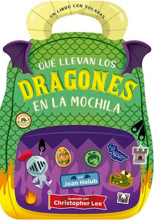 Portada del libro QUE LLEVAN LOS DRAGONES EN LA MOCHILA - Compralo en Aristotelez.com