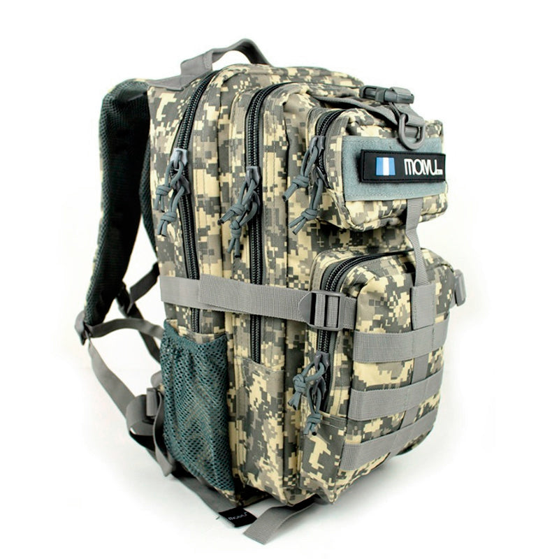 Compra Mochila M020 Gris Pixel en click.gt
