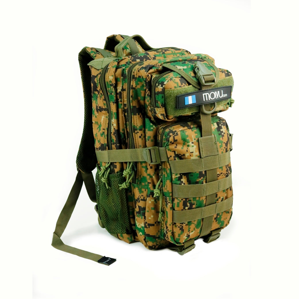 Compra Mochila M020 Verde Pixel en click.gt