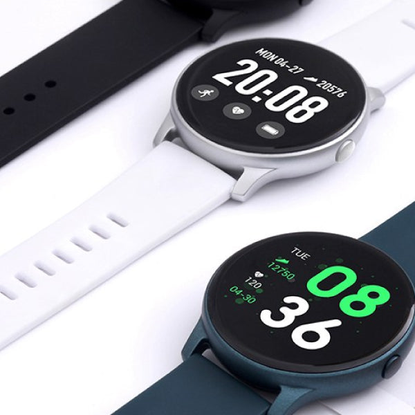 Compra Reloj inteligente T5 Azul Metálico en click.gt