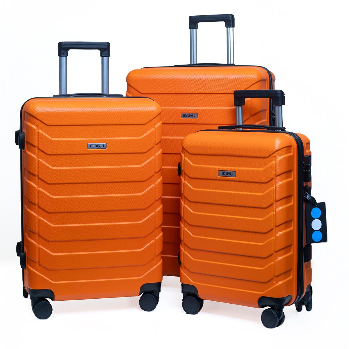 Viaje SET 3 naranja. Compra en Aristotelez.com. ¡Ya vamos en camino!