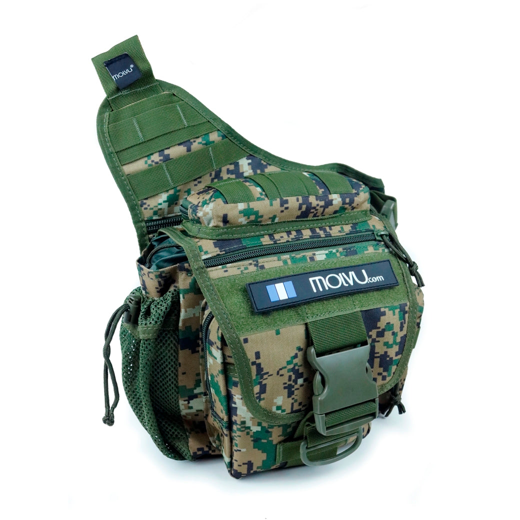 Compra Mochila M011 Verde Pixel en click.gt