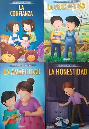 Compra Pack Historias Con Valores (honestidad,amabilidad,generosidad,confianza) Bbmcw9644 en click.gt