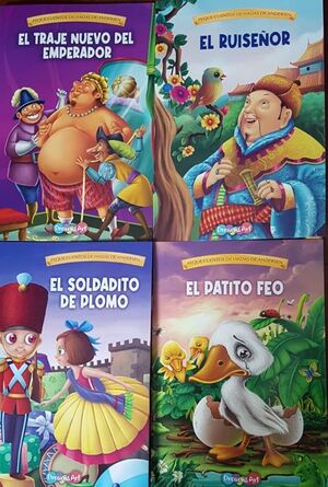 Pack Peque Cuentos De Hadas De Andersen Ii (traje Nuevo Del Emperador, Ruiseñor, Soldadito De Plomo, Patito Feo)bbmcw9718. Somos la mejor tienda en línea de Guatemala. Compra en Aristotelez.com