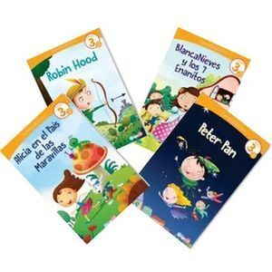 Aprendiendo A Leer Nivel 3 (7 A 8 Años) (robin Hood, Blancanieves, Alicia En El Pais De Las Maravillas, Peter Pan). Las mejores ofertas en libros están en Aristotelez.com