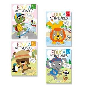 Compra Educa Actividades 4 Diseños Badar4304 en click.gt