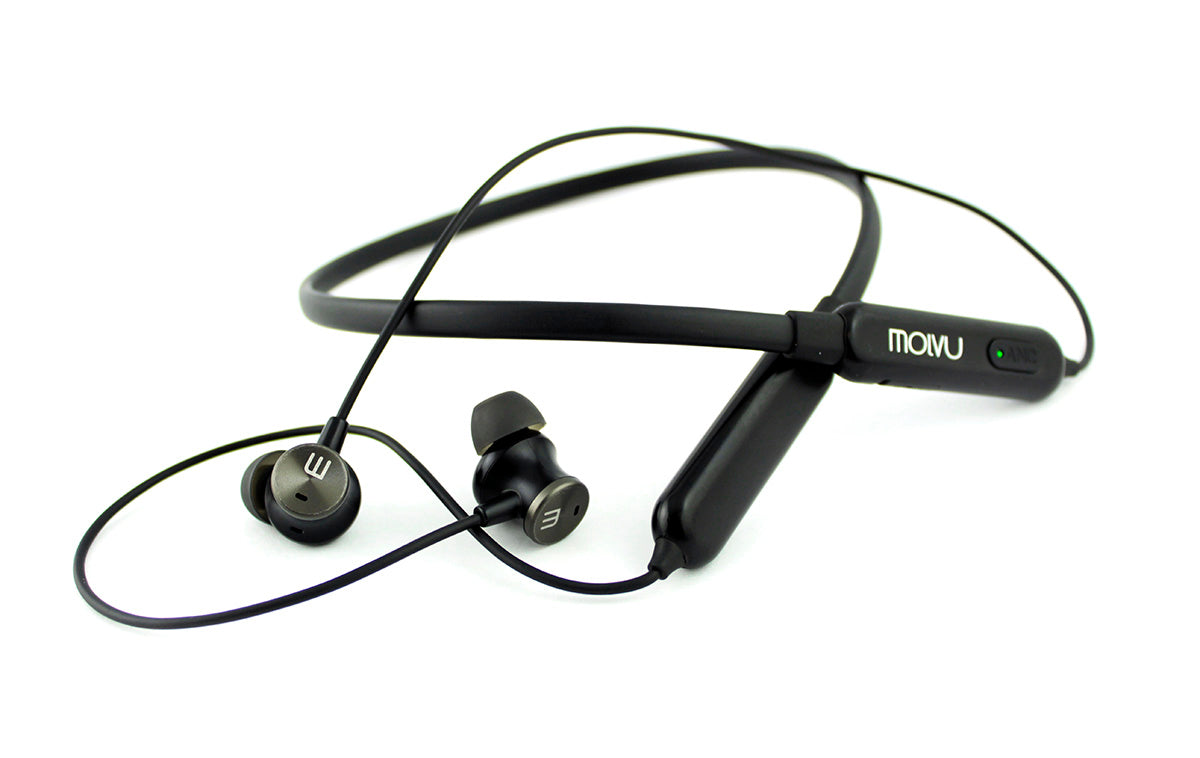 Compra Audífonos Molvu Z Negros en click.gt