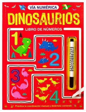 Dinosaurios. Libro Interactivo Víia Numerica. Aristotelez.com, La tienda en línea más completa de Guatemala.