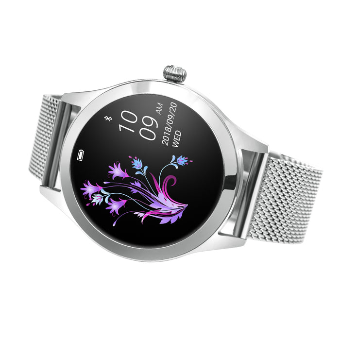 Reloj inteligente T2 plateado - Compralo en Aristotelez.com