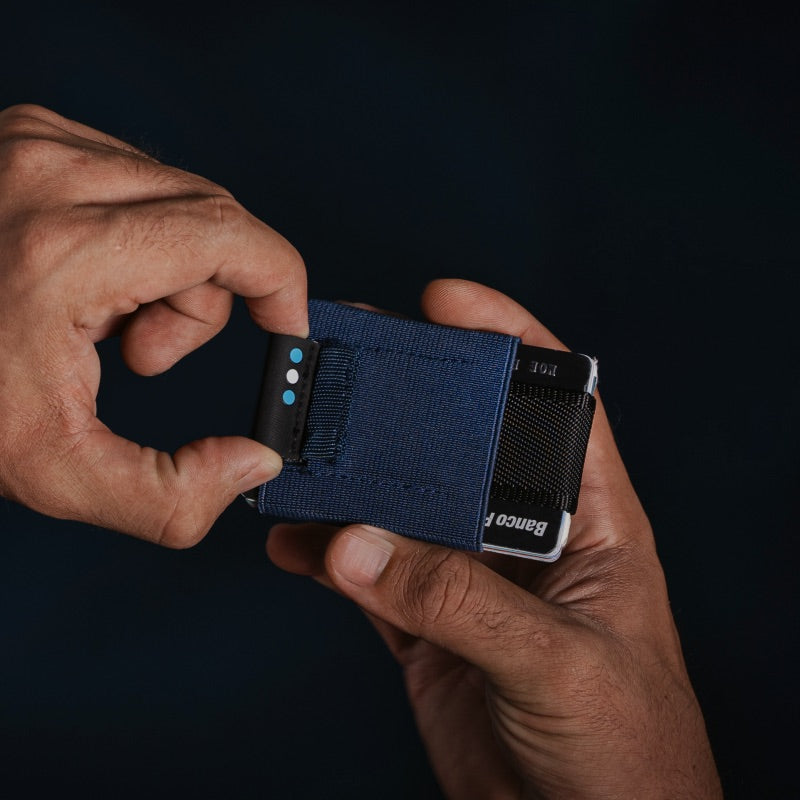 Tarjetero Azul. Aristotelez.com, La tienda en línea más completa de Guatemala.