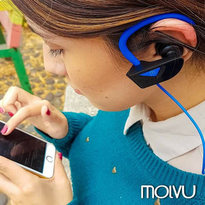 Compra Audífonos Molvu X Azules en click.gt