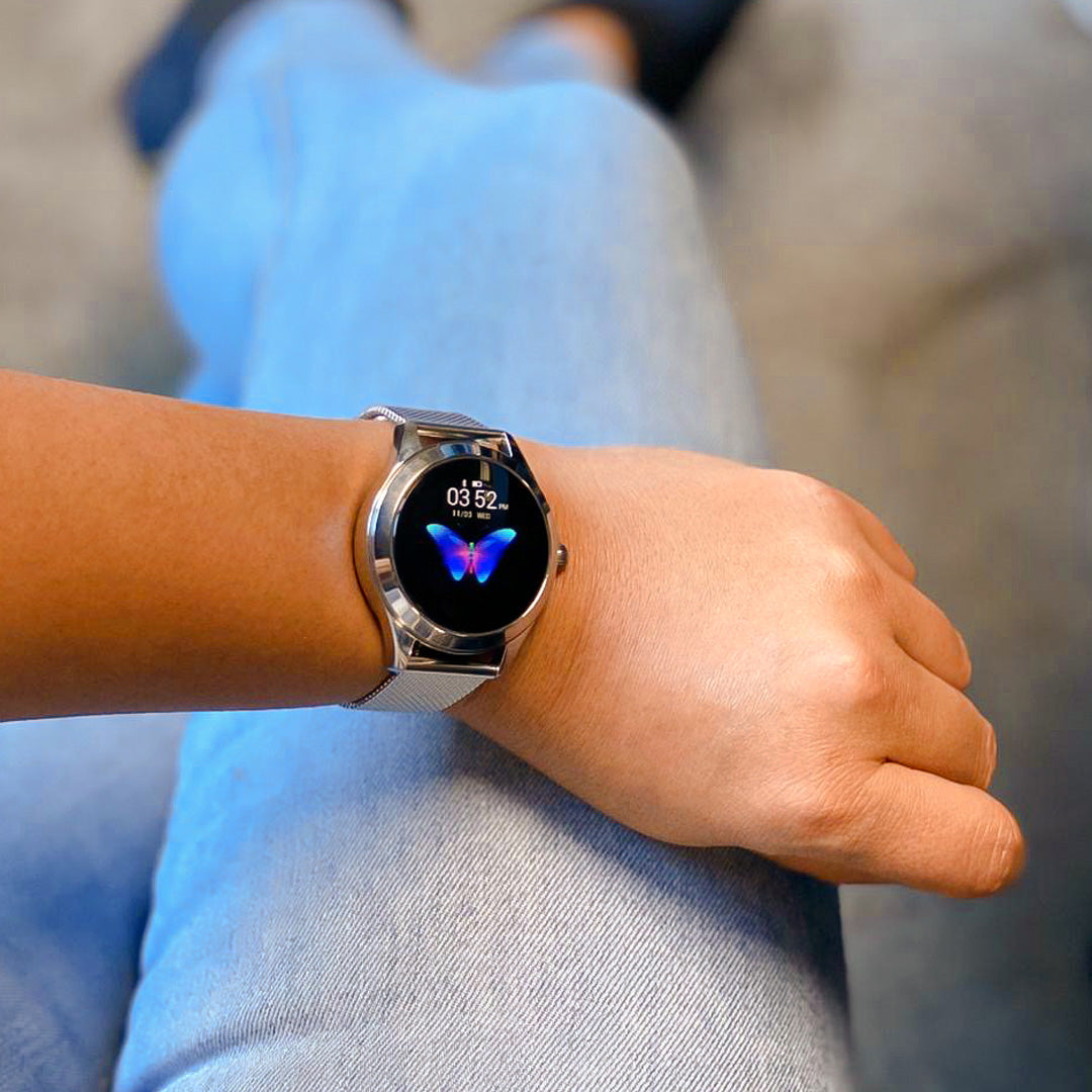 Compra Reloj inteligente T2 rose gold en click.gt