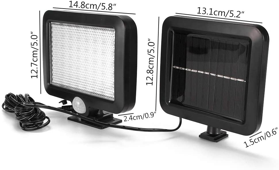 Linterna LED solar 200lm - Compralo en Aristotelez.com