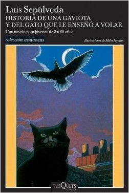 Portada del libro HISTORIA DE UNA GAVIOTA Y DEL GATO QUE LE ENSEÑO A VOLAR - Compralo en Aristotelez.com