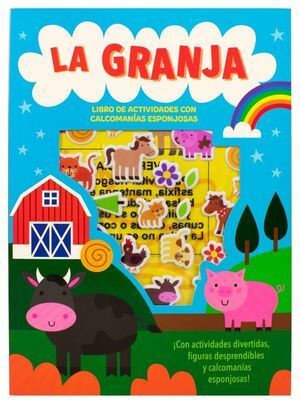 La Granja. Libro De Actividades Con Calcomanías Esponjosas. Aristotelez.com, la mejor tienda en línea de Guatemala.